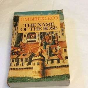 ☘️2 for $10 Sale☘️UMBERTO ECO The Name of the Rose, 1980 vintage educational